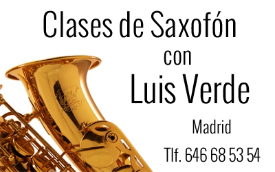 Clases de Saxofón con Luis verde