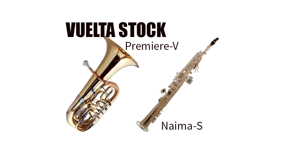 Bombardino Premiere V y Saxofón Soprano Naima S Ya han llegado!